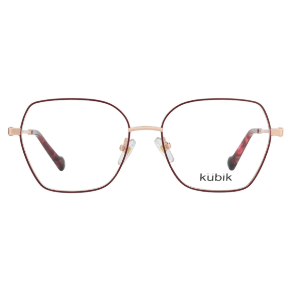 Montura oftálmica en tendencia de metal